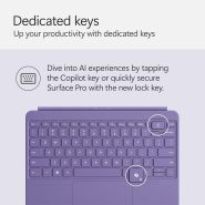 کیبورد و قلم Surface Pro 12 اینچ