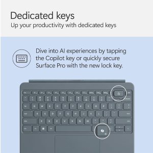 کیبورد و قلم Surface Pro 12 اینچ اوشن